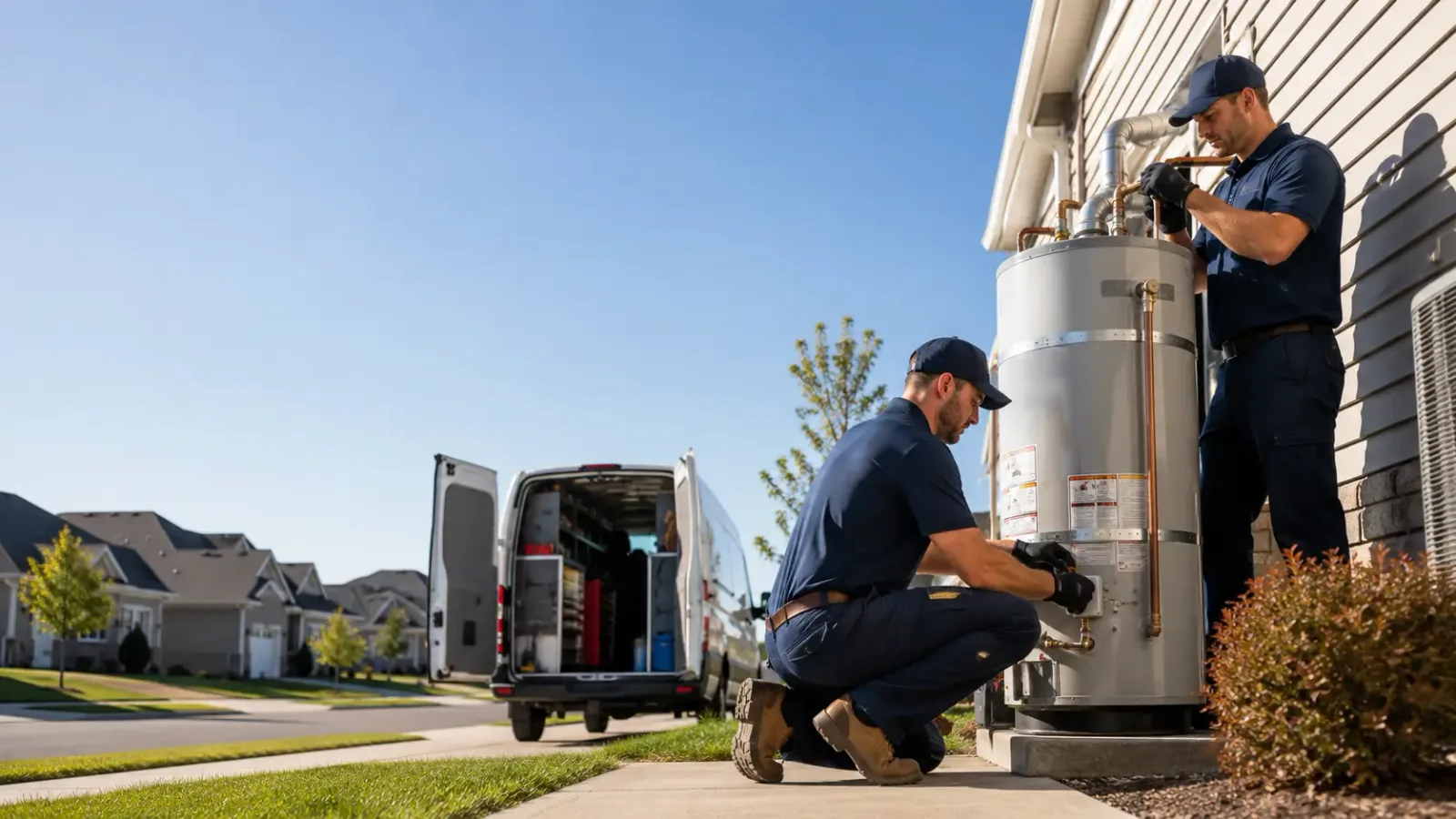 Water Heater Installation in Rhame, ND